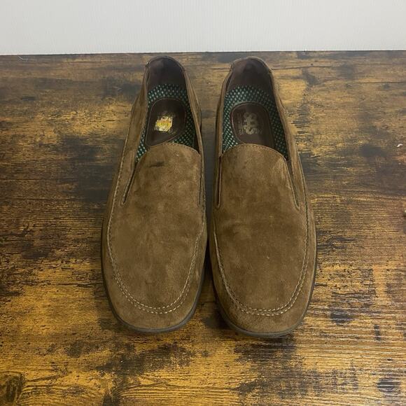 SAS Weekender Oporto‎ Loafers Mens 12M Brown Suede Slip On Comfort - Picture 1 of 12